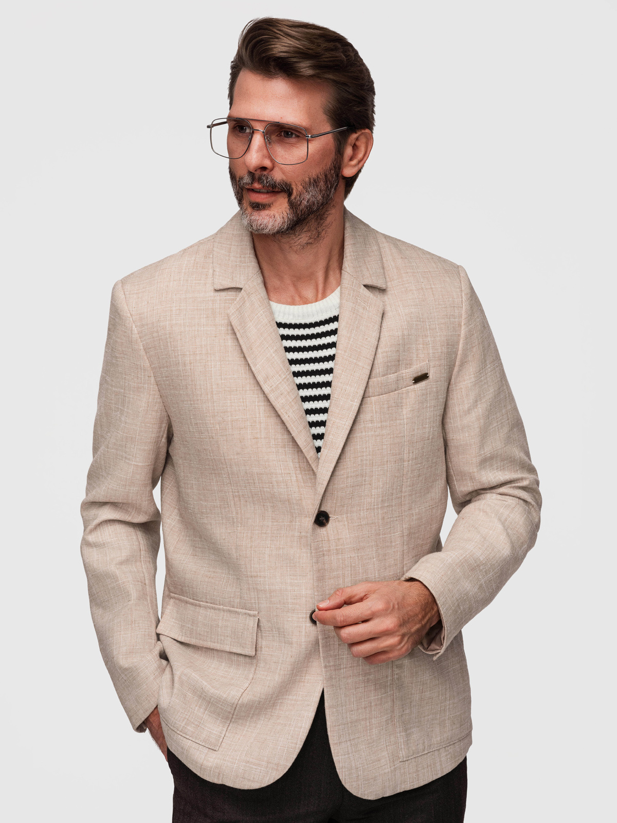 Testată pentru bărbați jachetă Ombre pentru fiecare sezon