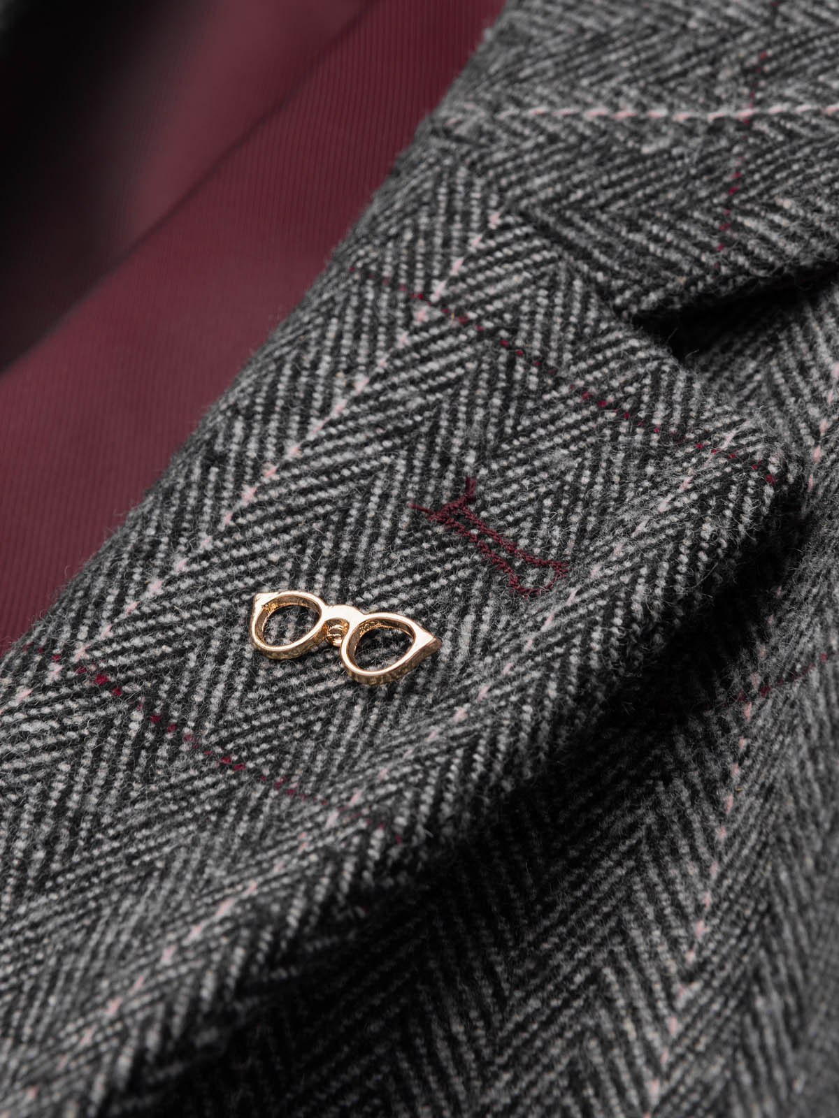 Ombre Decorative metal pin for eyewear - gold