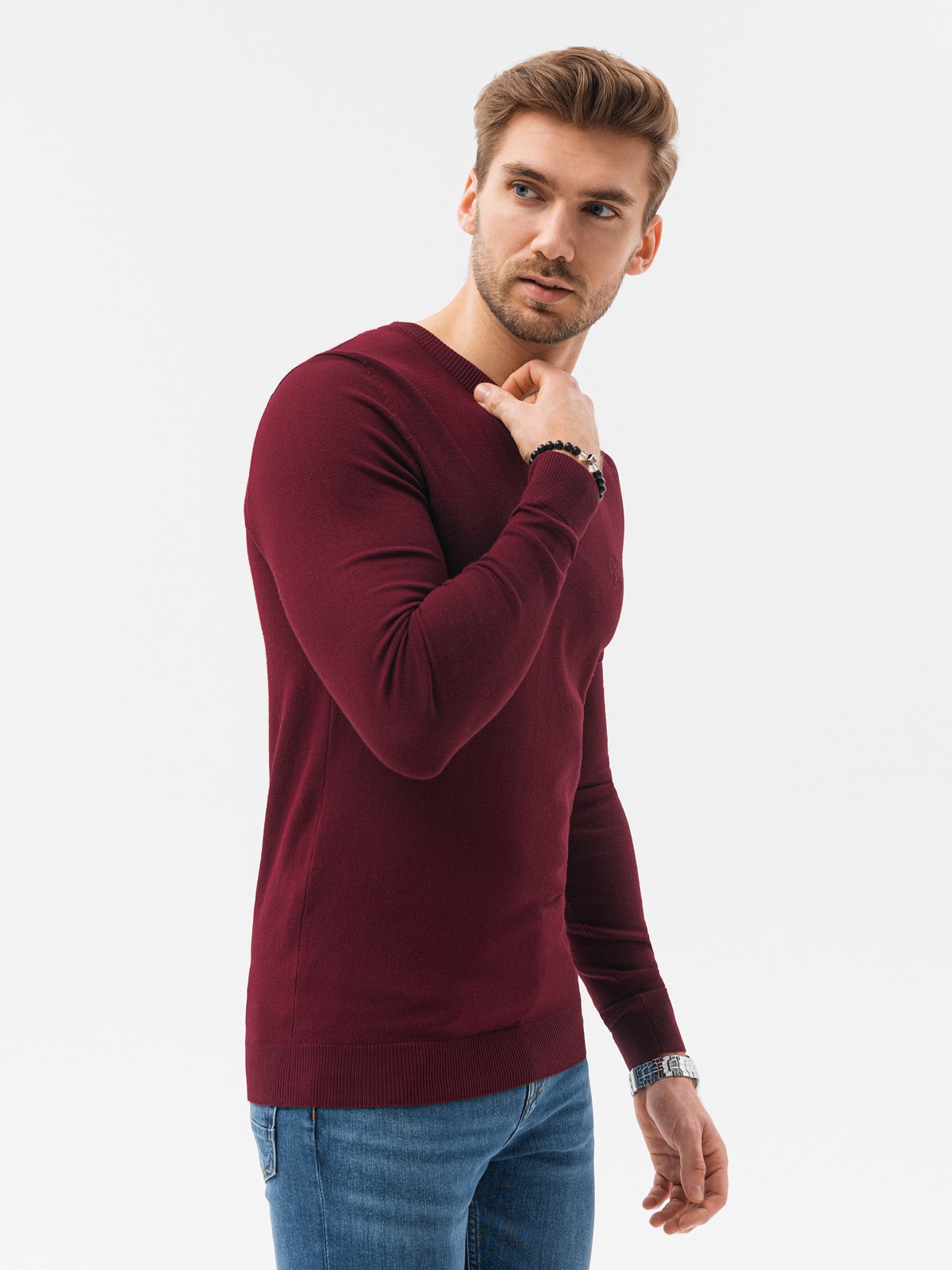 Pánsky sveter Ombre V-Neck