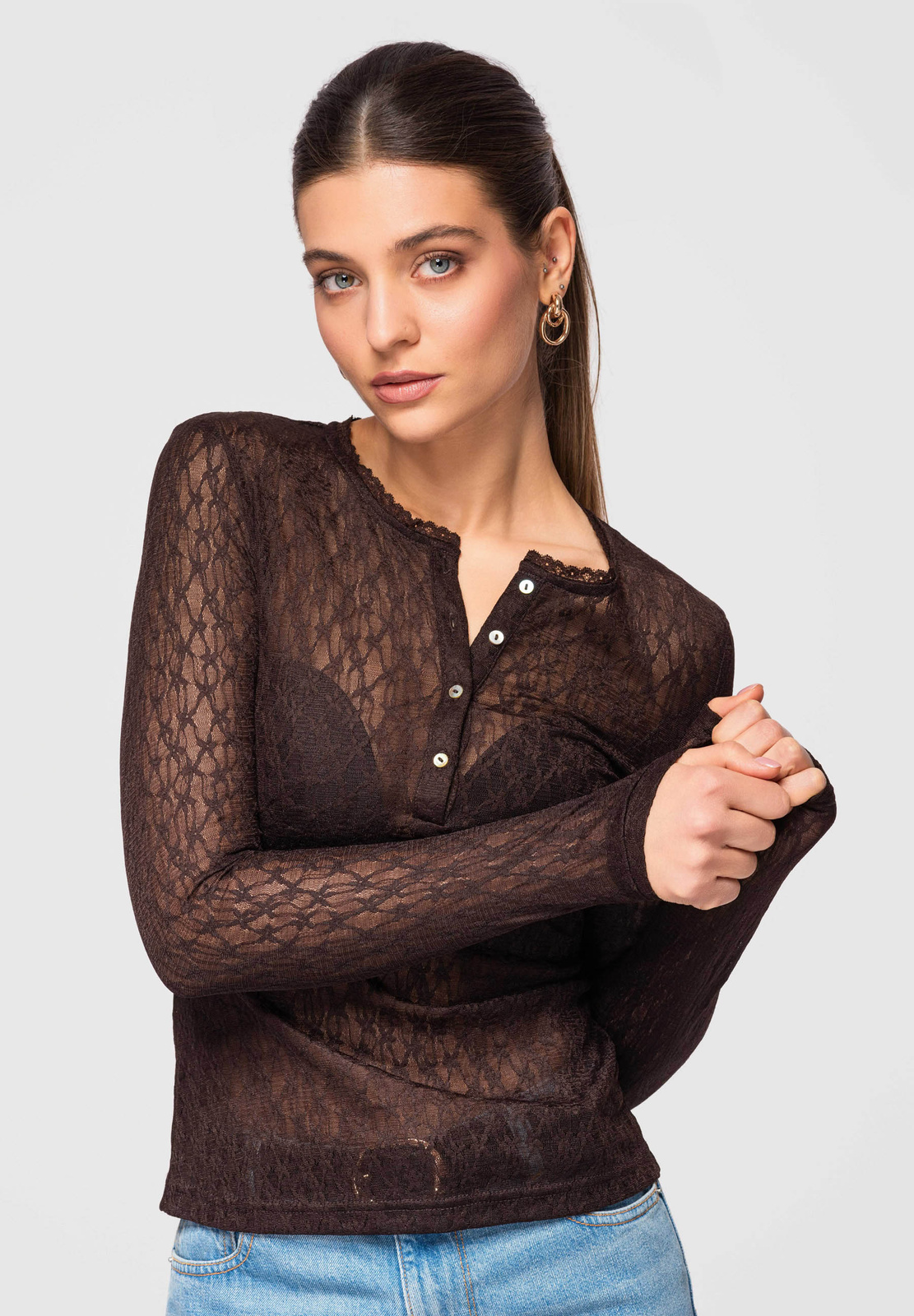 Edoti Women's sweater LW-SWCD