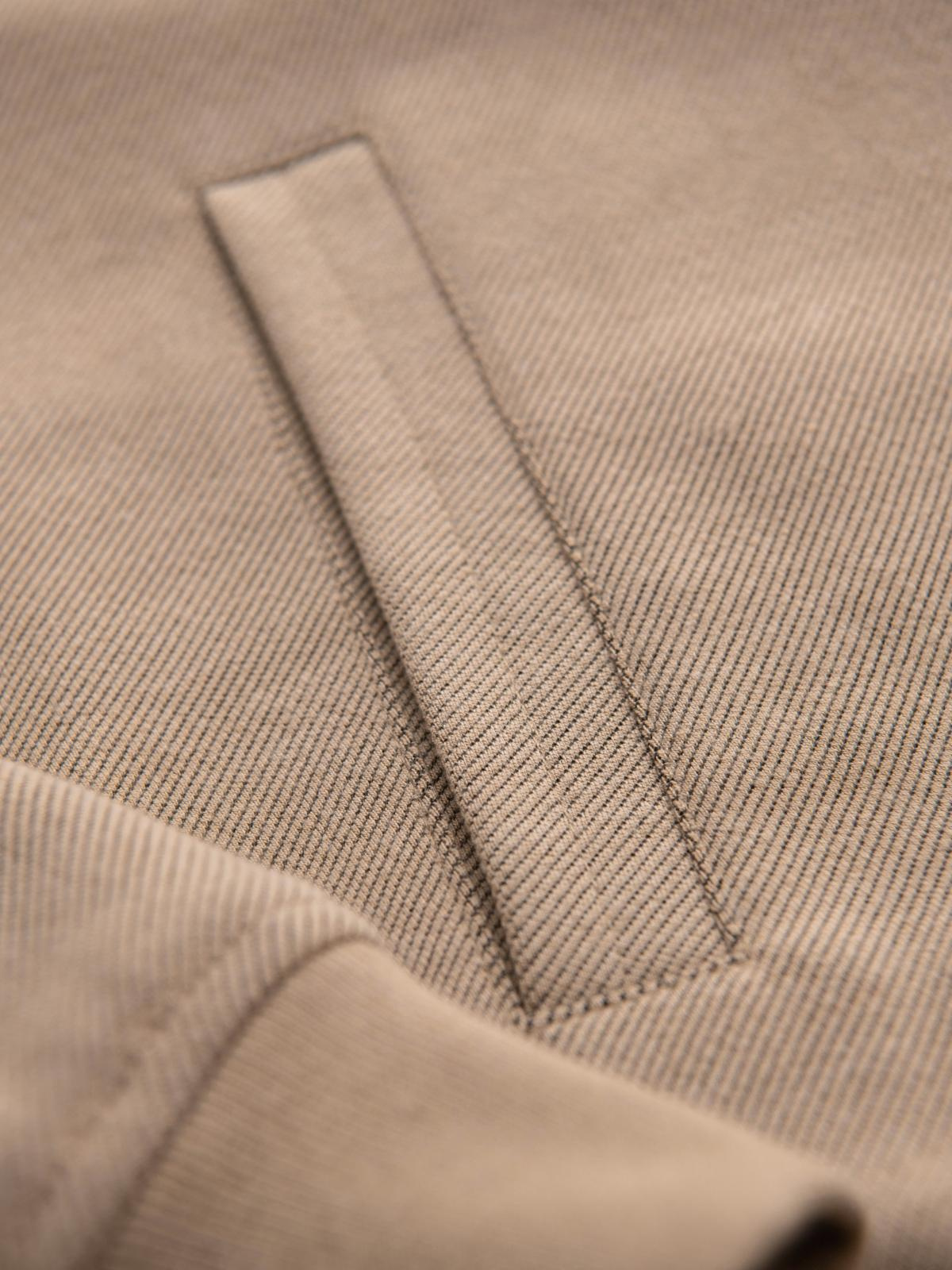 Ombre Men&#039;s raglan sleeve bomber jacket - warm beige