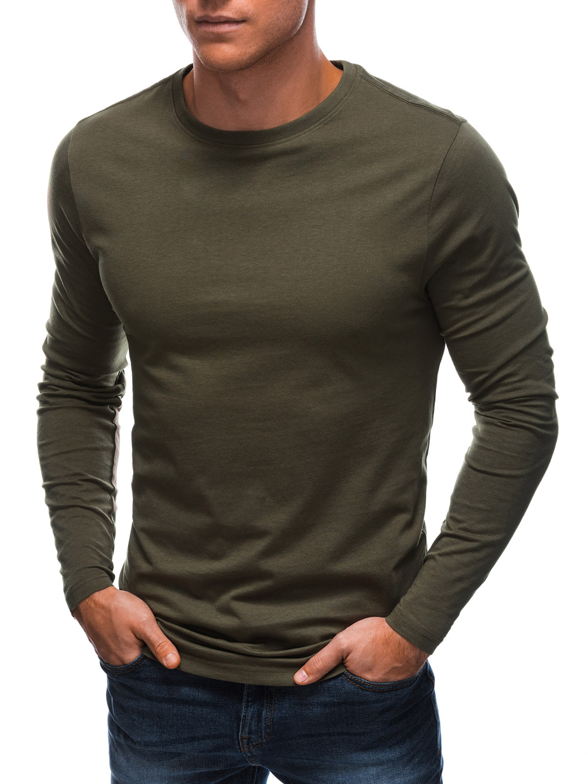 Herren T-shirt langarm Edoti Basic