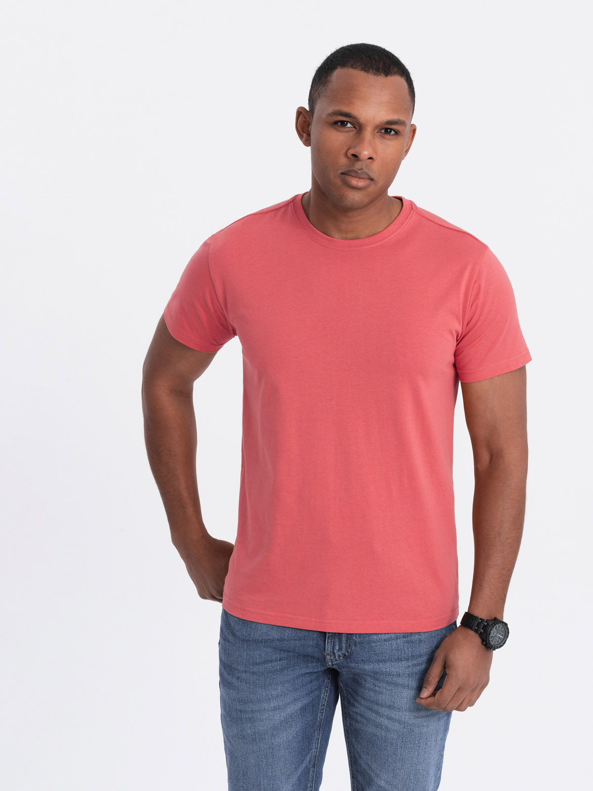 Ombre BASIC 3-pack cotton t-shirt set