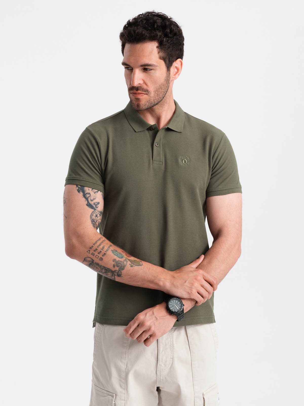 Tricou polo barbati Ombre