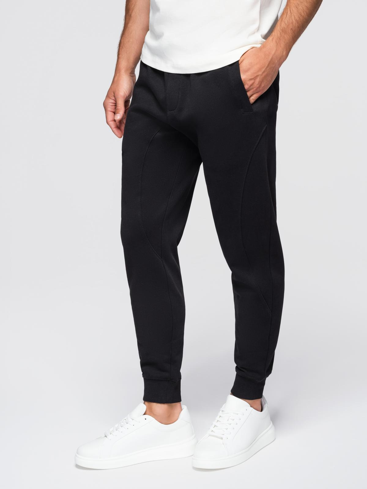 Ombre Men&#039;s jogger sweatpants - black