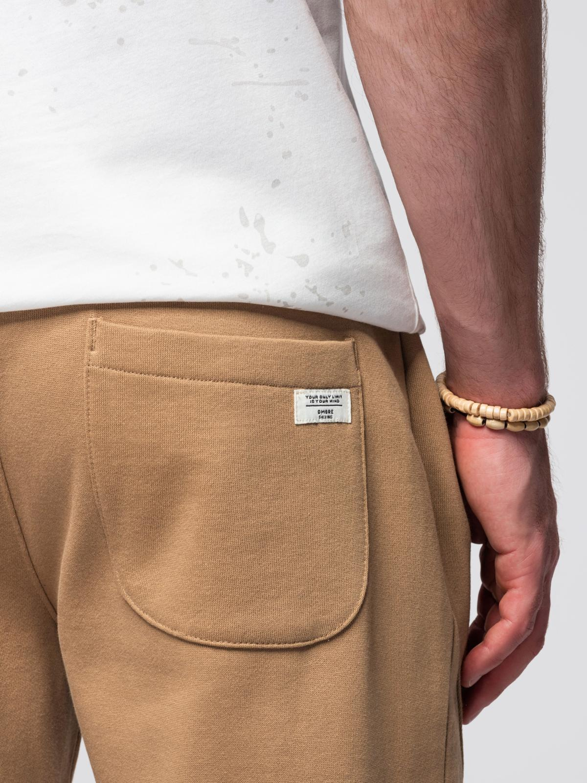 Ombre Men&#039;s jogger sweatpants - brown