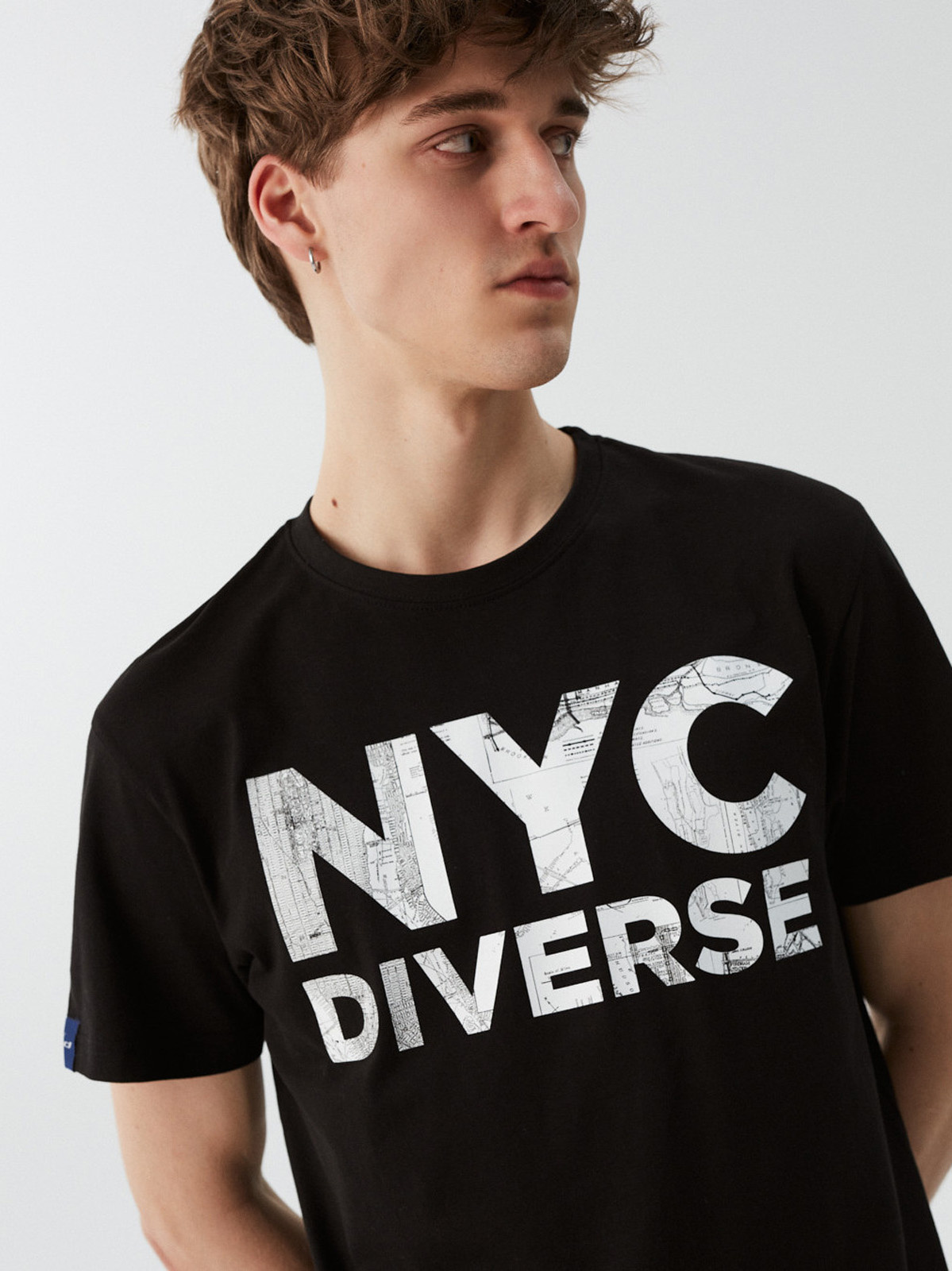 Diverse Men's printed T-shirt NY CITY 04
