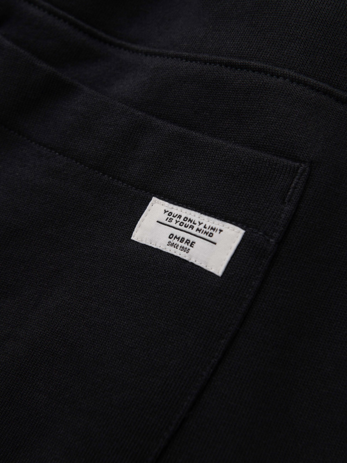 Ombre Men&#039;s jogger sweatpants - black