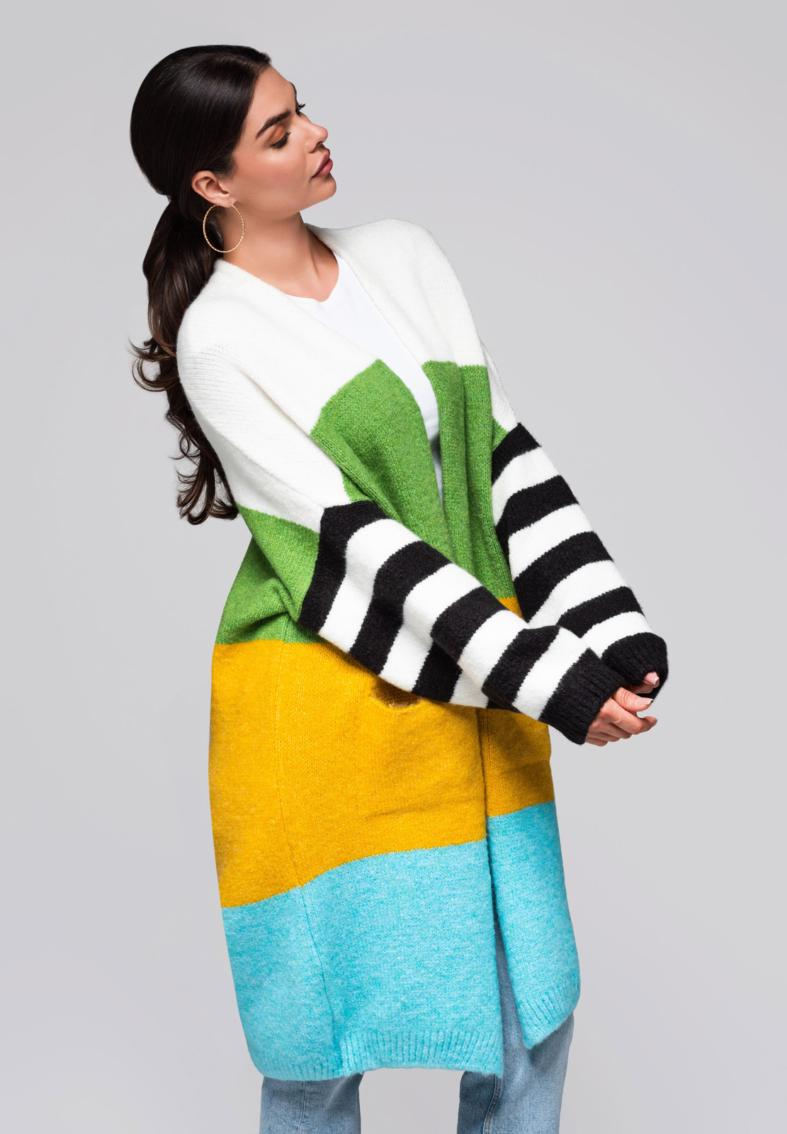 Edoti Women's cardigan LW-SWCD-0106