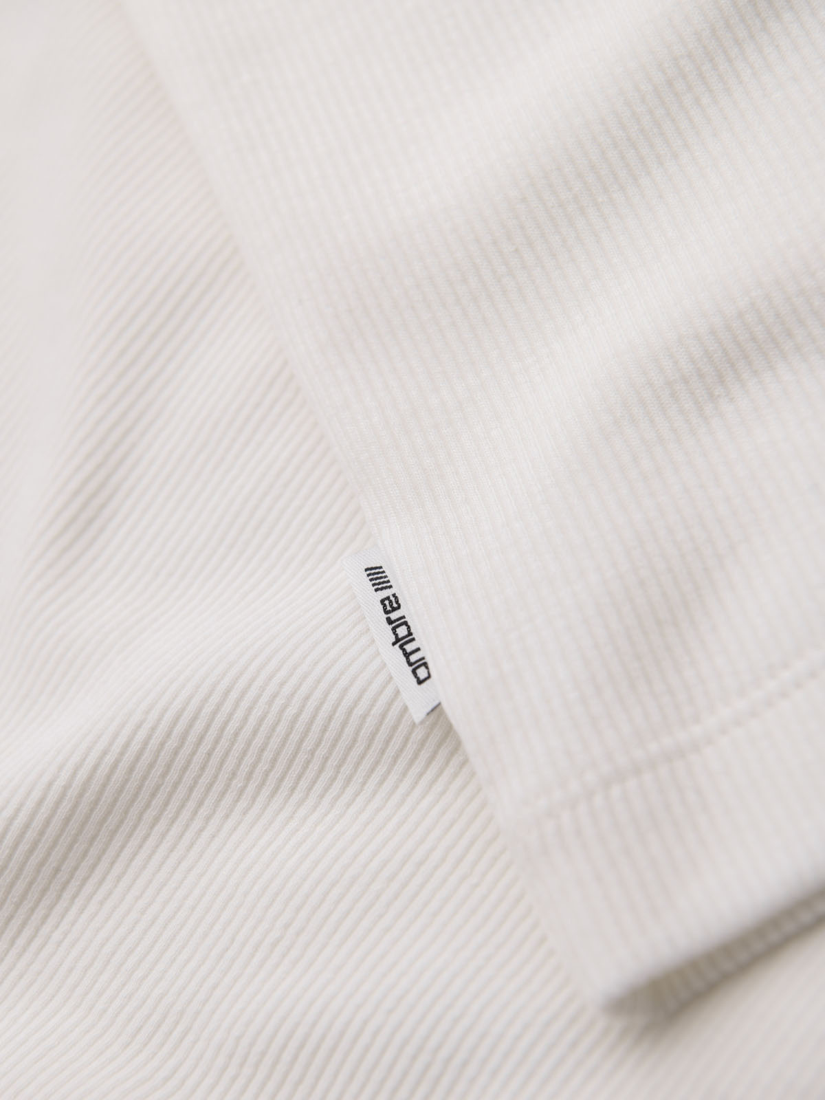 Ombre Men's cotton basic t-shirt with straps - white