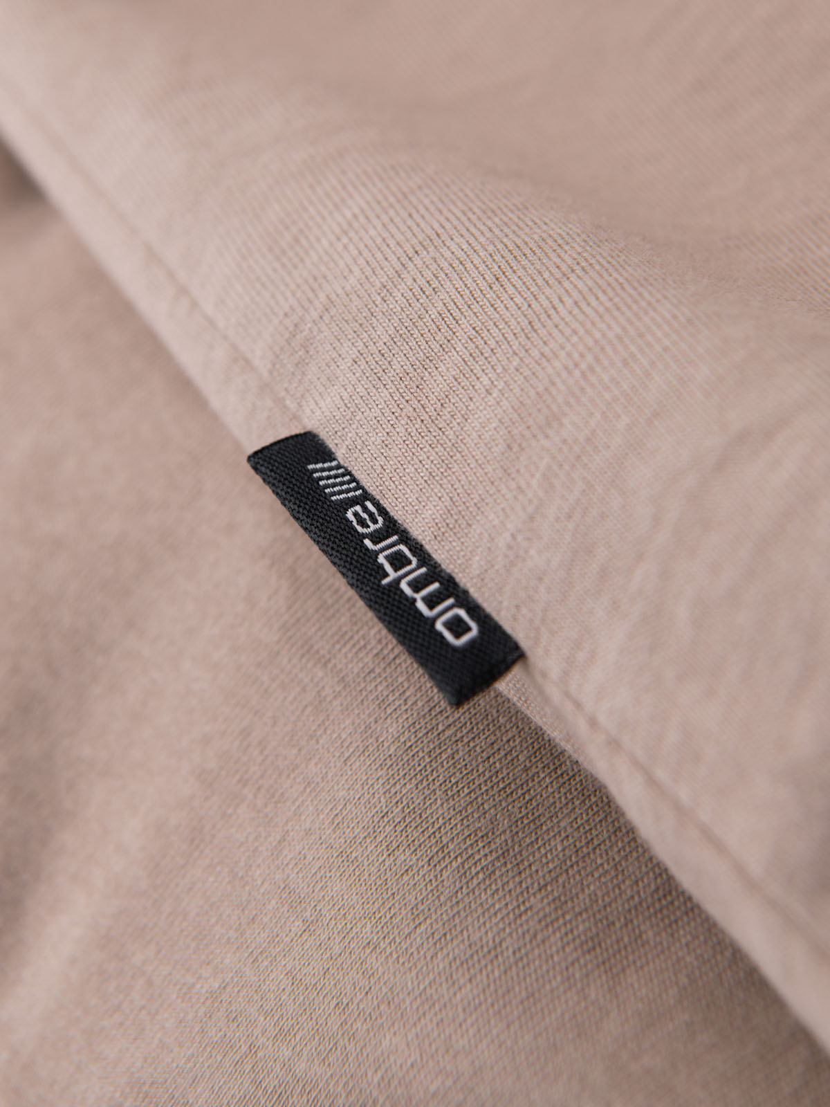 Ombre Classic BASIC men's cotton T-shirt - sand