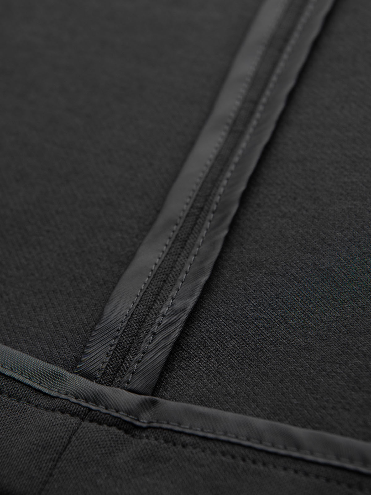 Ombre Men&#039;s SLIM knit jacket with subtle texture - graphite