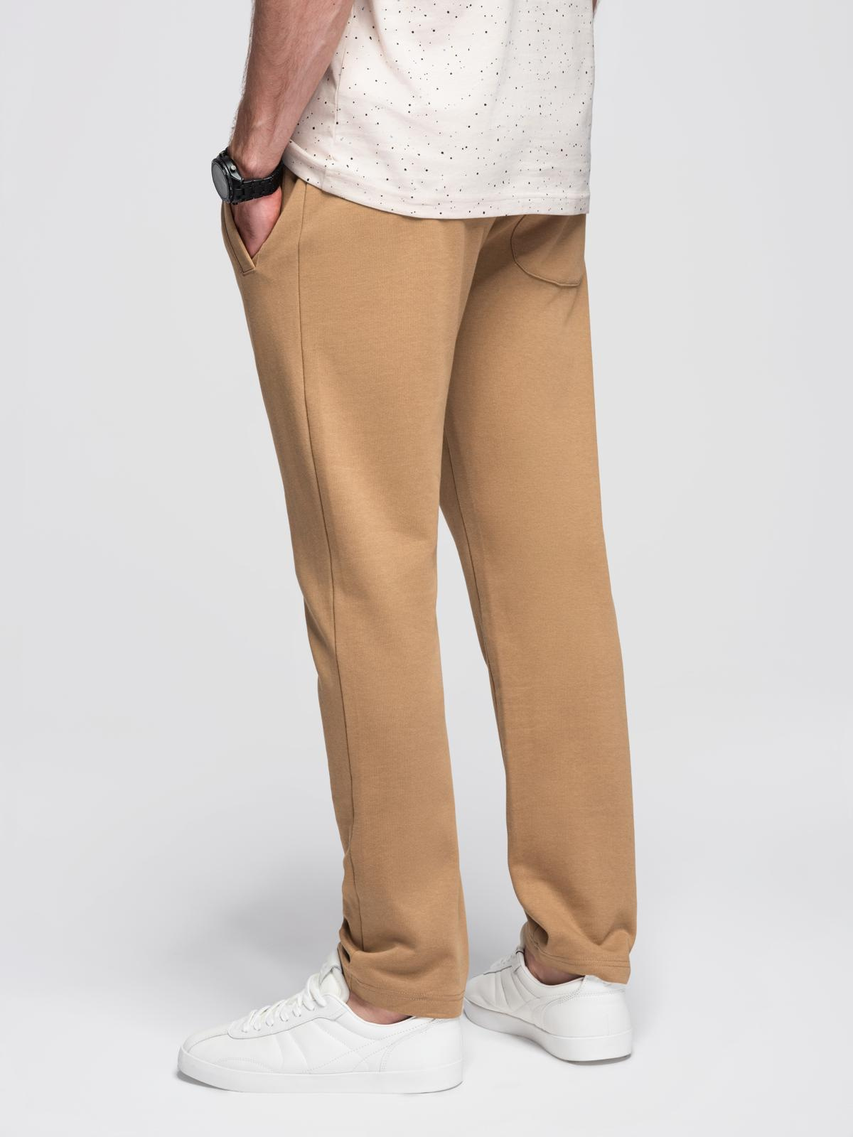 Ombre Men&#039;s sweatpants with unlined leg - brown