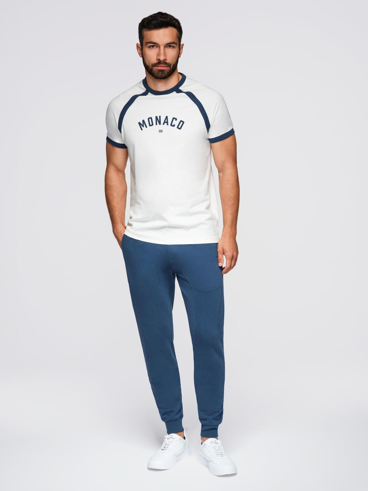 Ombre Men&#039;s jogger sweatpants - navy blue