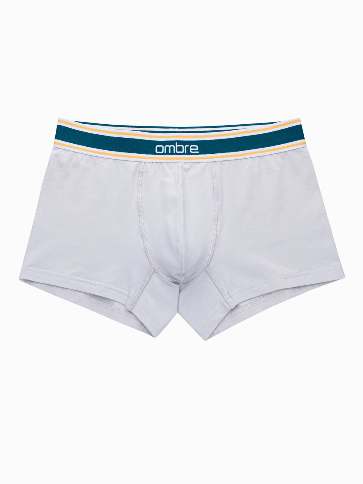 Ombre Classic fit men&#039;s boxer shorts with decorative elastic waistband - 3-pack mix OM-UNBO