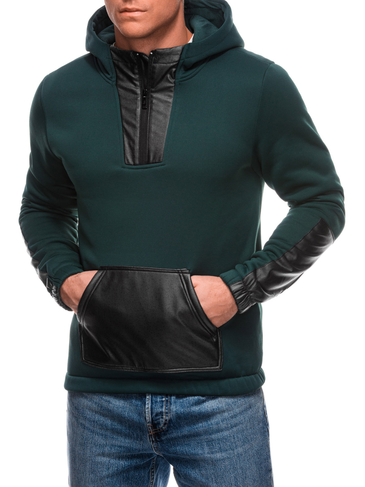 Edoti Men's zip-up sweatshirt