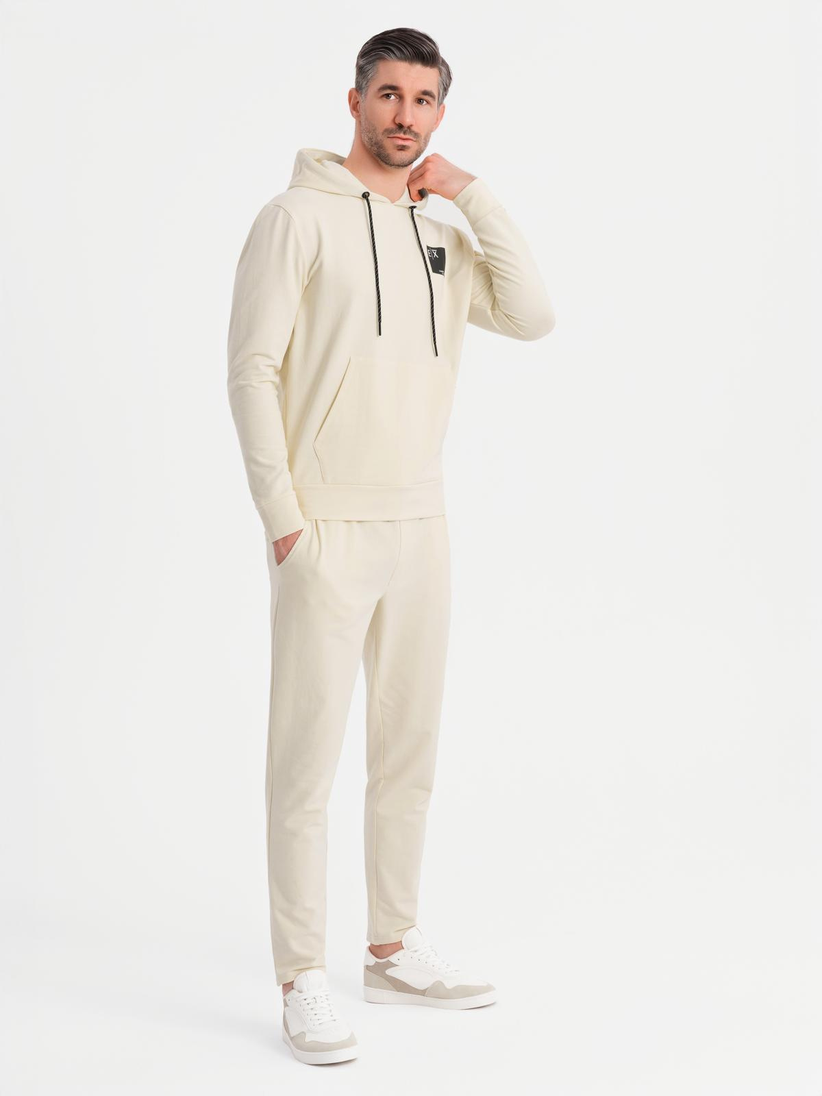 Ombre Men's sweatshirt set unbuttoned sweatshirt + pants
