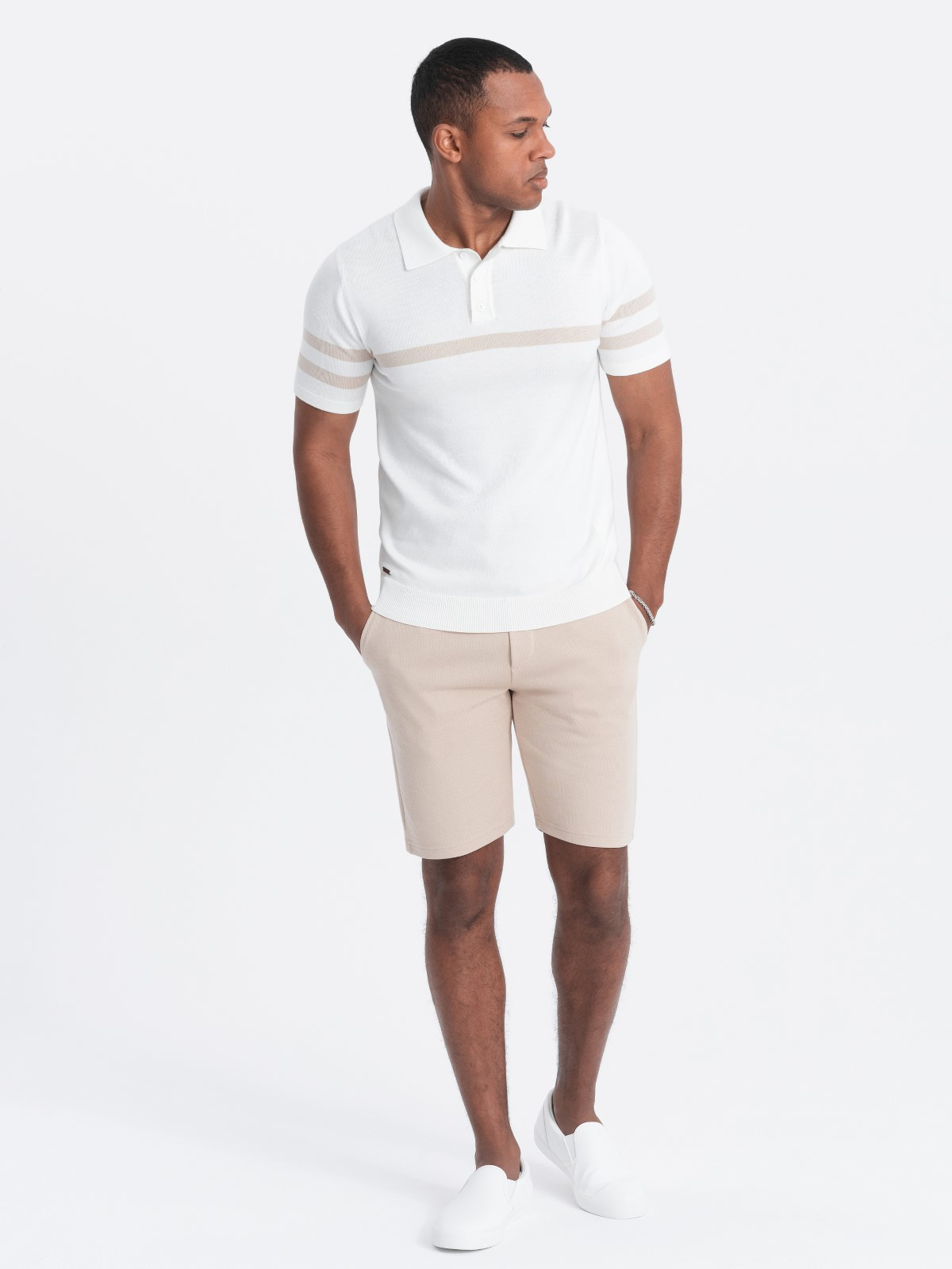Edoti Men's casual short shorts