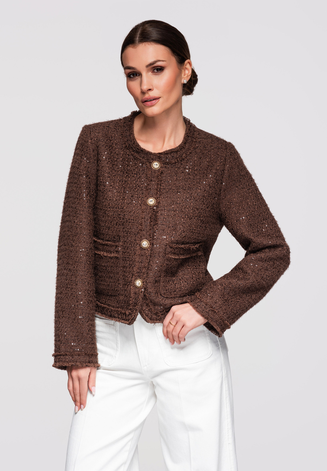 Дамско късо яке Chanel OW-BLZB-0102