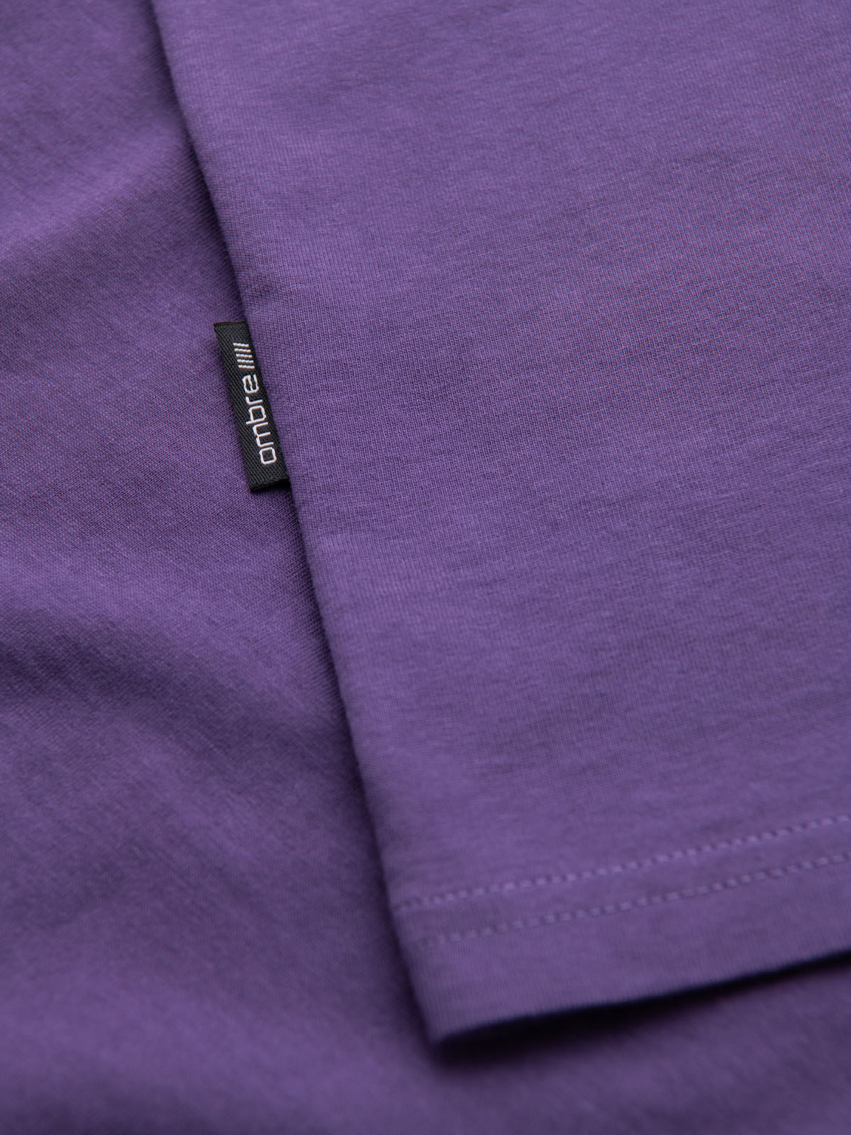 Ombre Men's classic cotton BASIC T-shirt - purple
