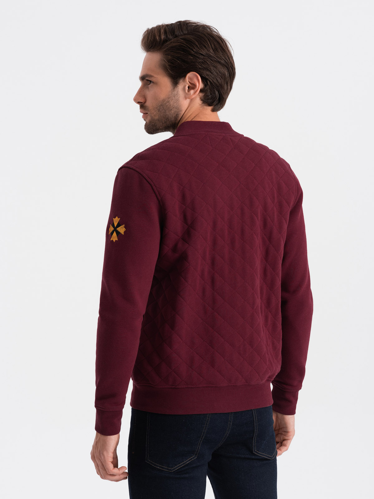 Ombre Men's zip-up sweatshirt
