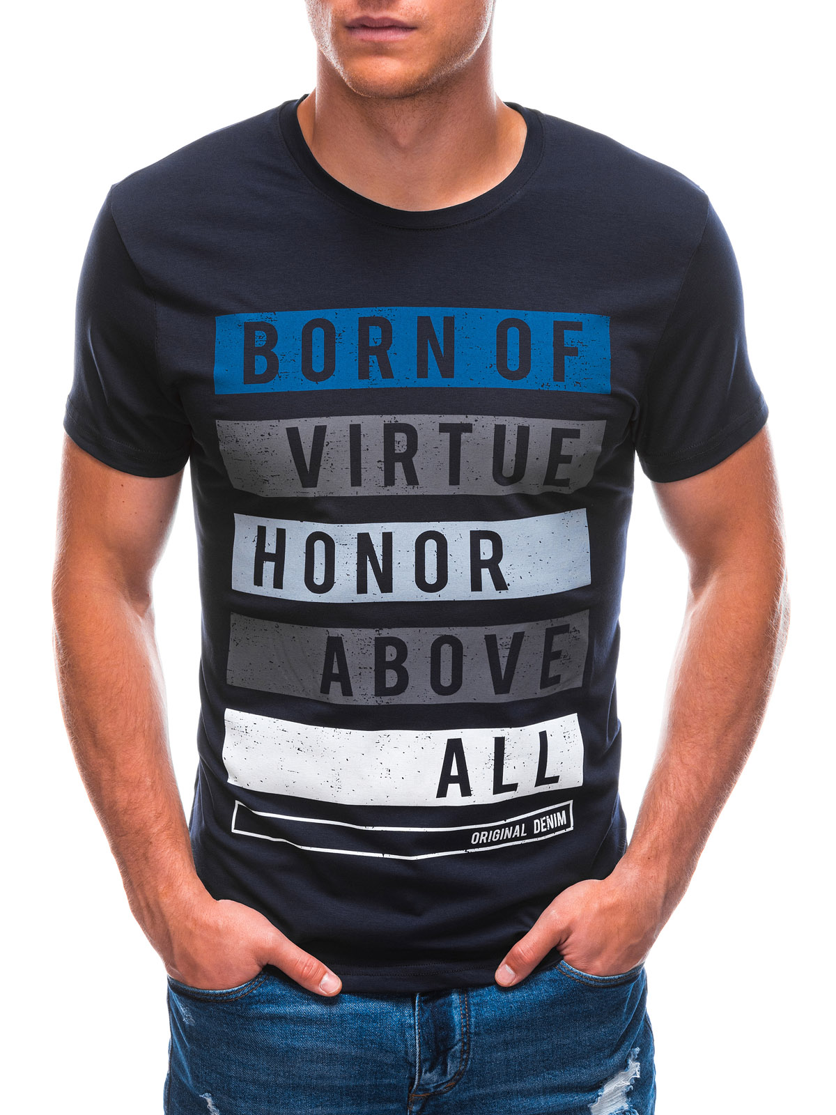 Edoti Men's t-shirt S1723