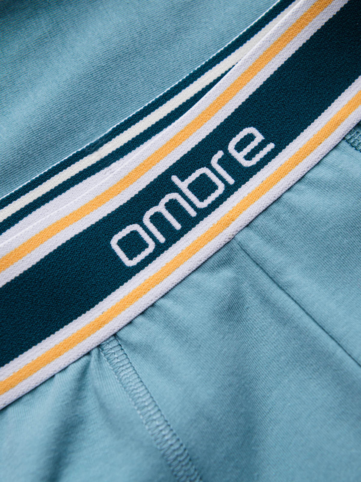 Ombre Classic fit men&#039;s boxer shorts with decorative elastic waistband - 3-pack mix OM-UNBO