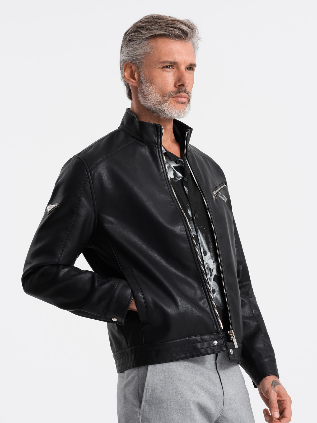 Geaca barbati, Ombre Leather