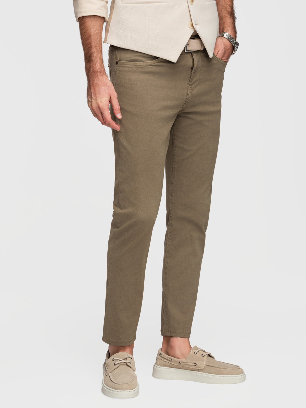 Ombre Men's tailored chino trousers