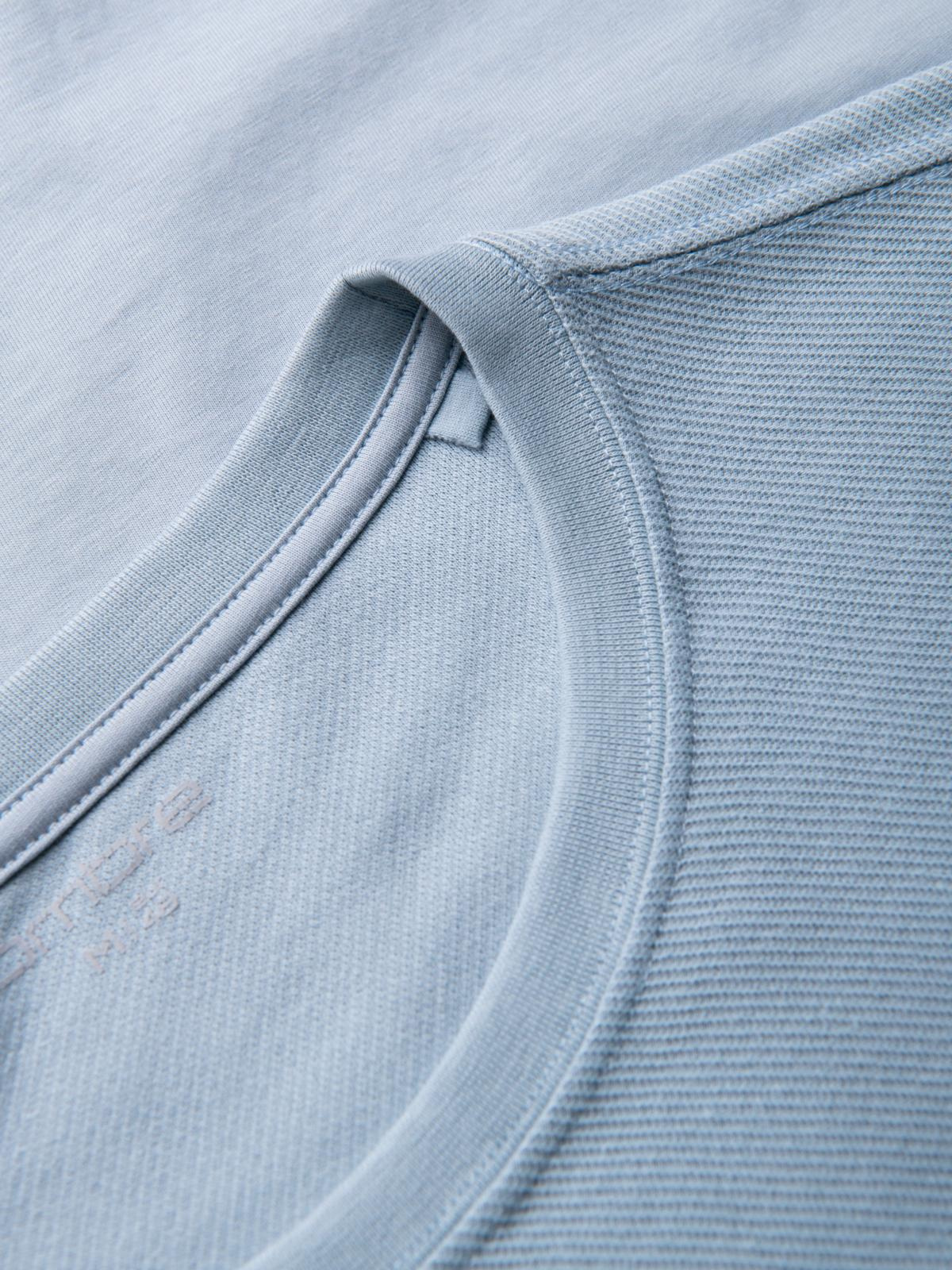 Ombre Men's LOOSE FIT t-shirt with pocket - blue