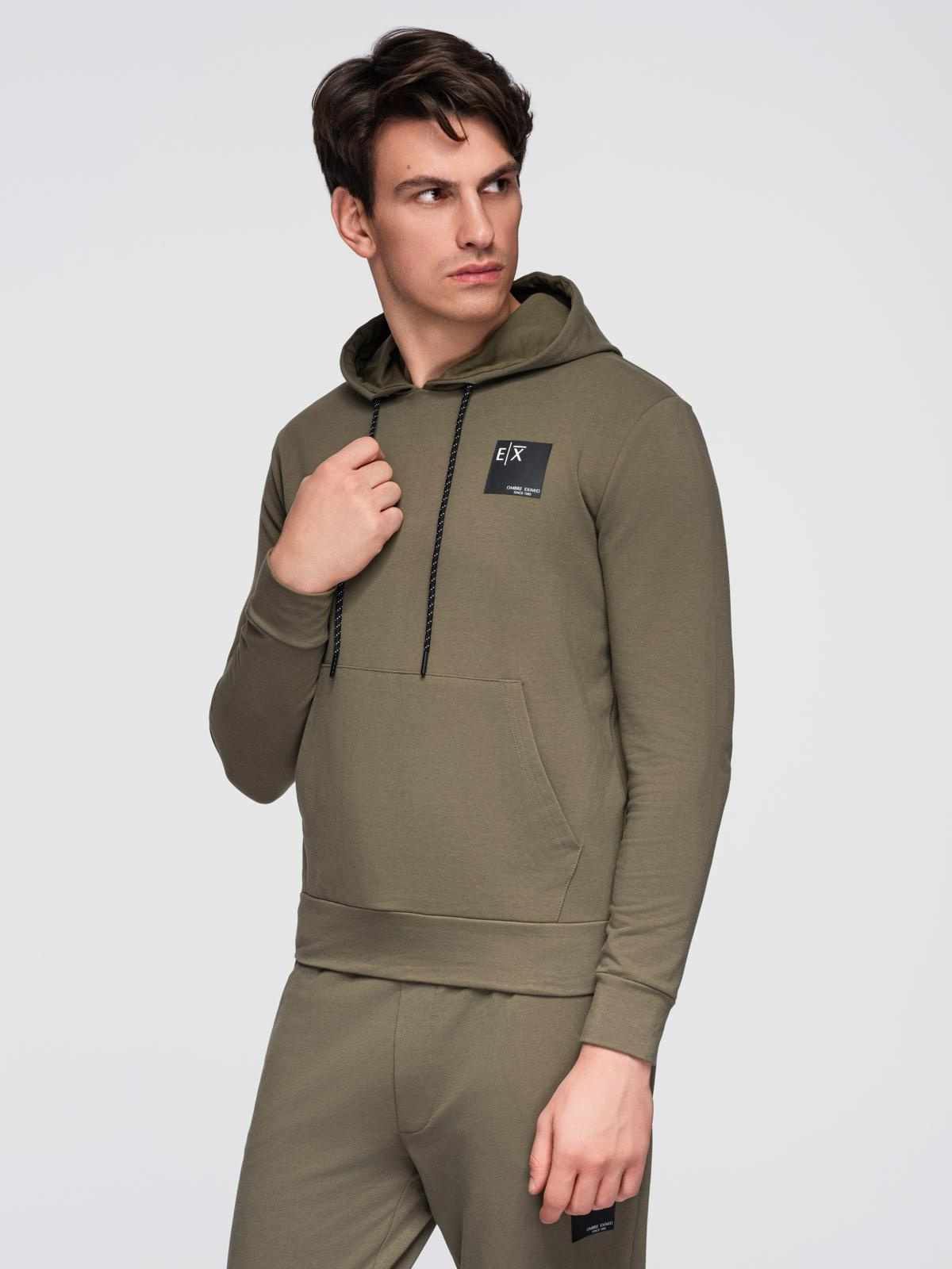 Ombre Men's sweatshirt set hoodie + sweatpants