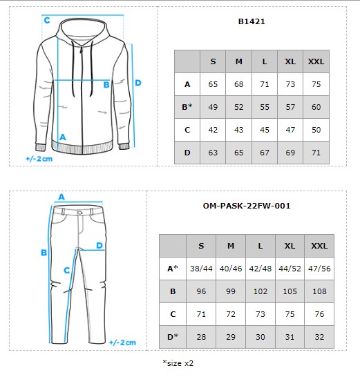 Ombre Men&#039;s set hoodie + pants
