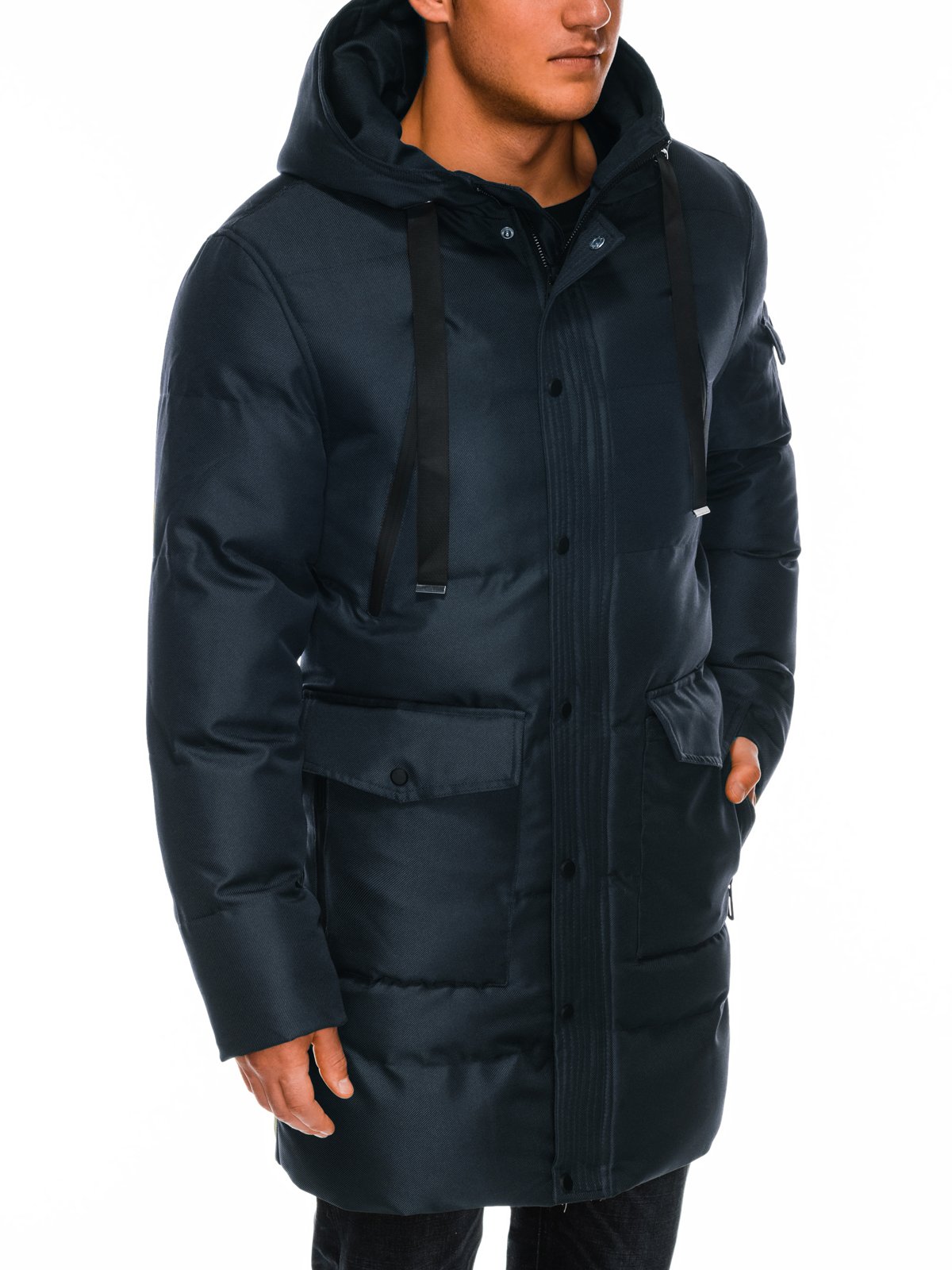 Ombre clothing men's winter quilted jacket c409 Clearance