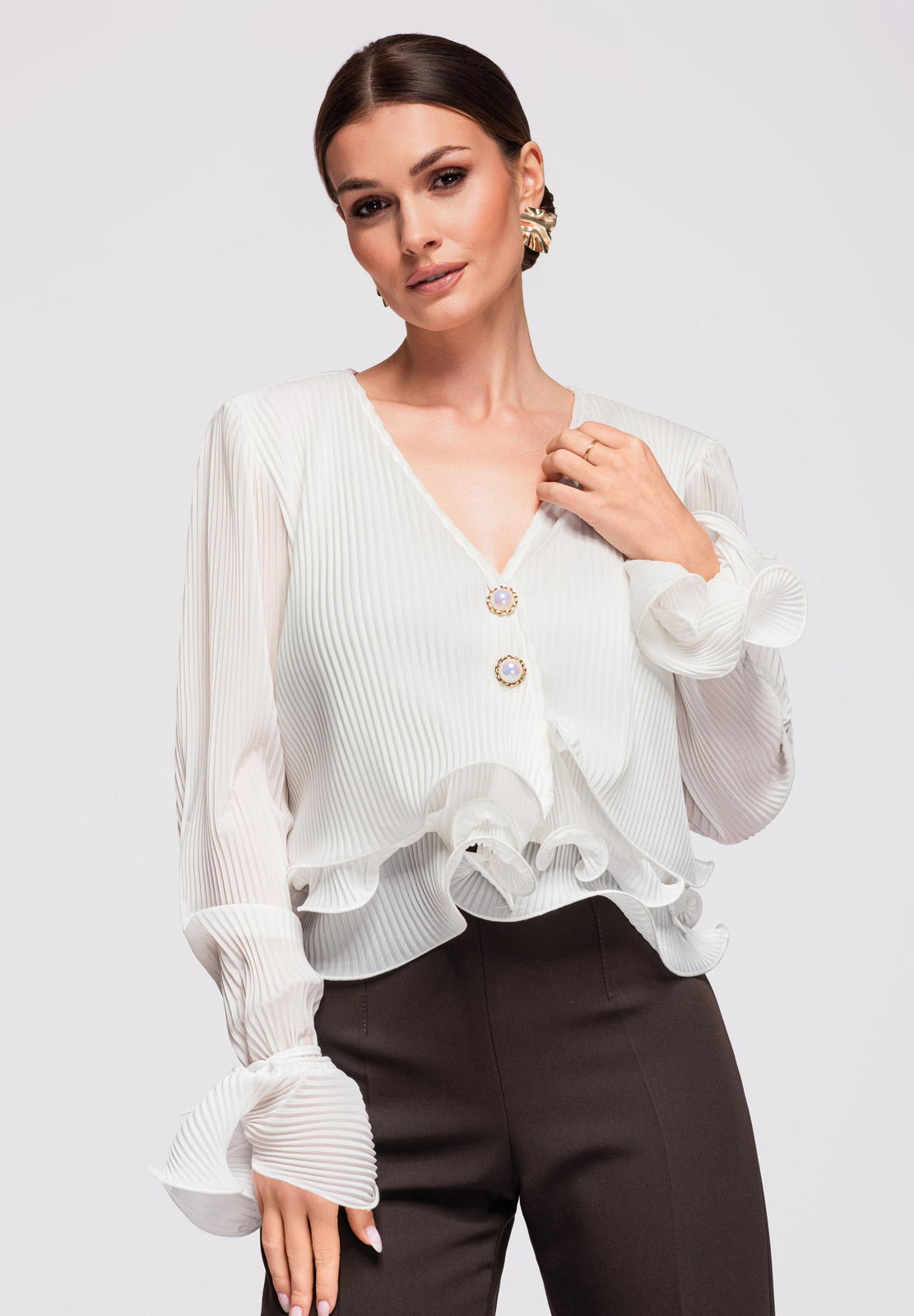 Edoti Women's blouse OW-TS-