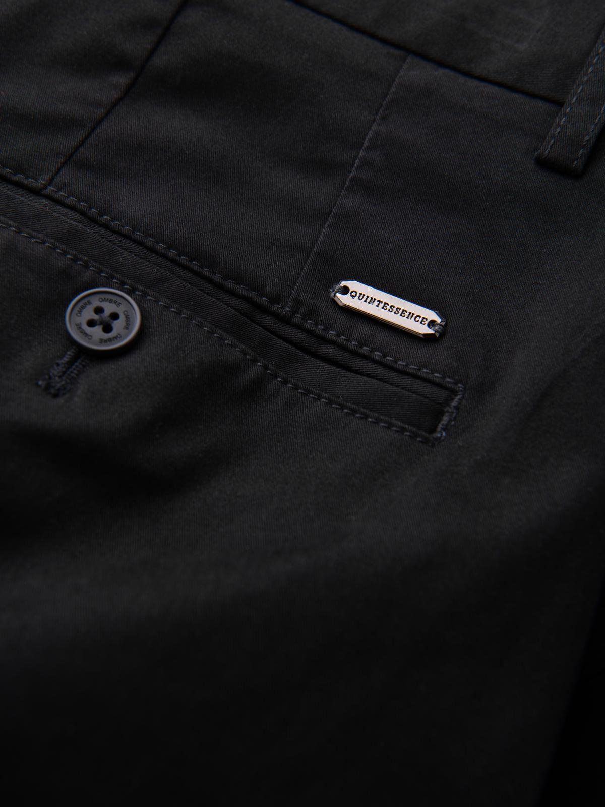 Ombre Men&#039;s uniform REGULAR FIT chinos pants - black