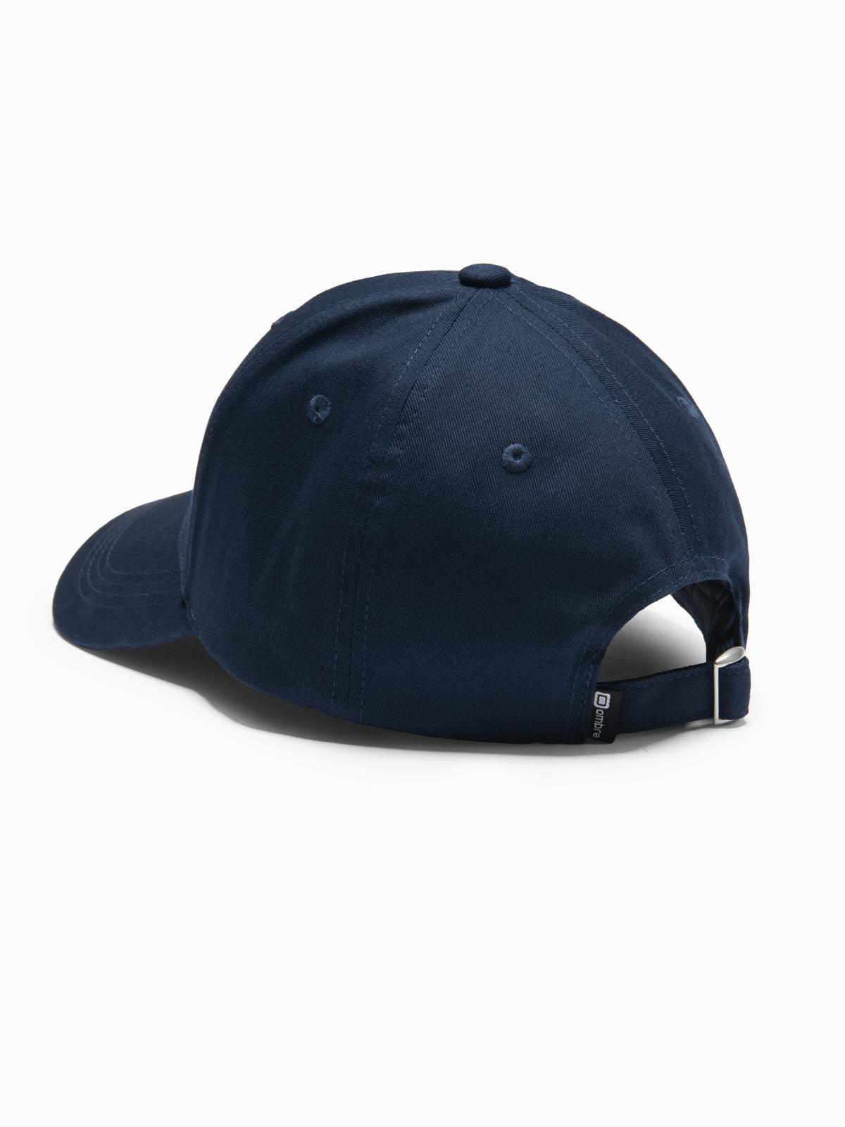 Ombre One-color men&#039;s baseball cap - navy blue