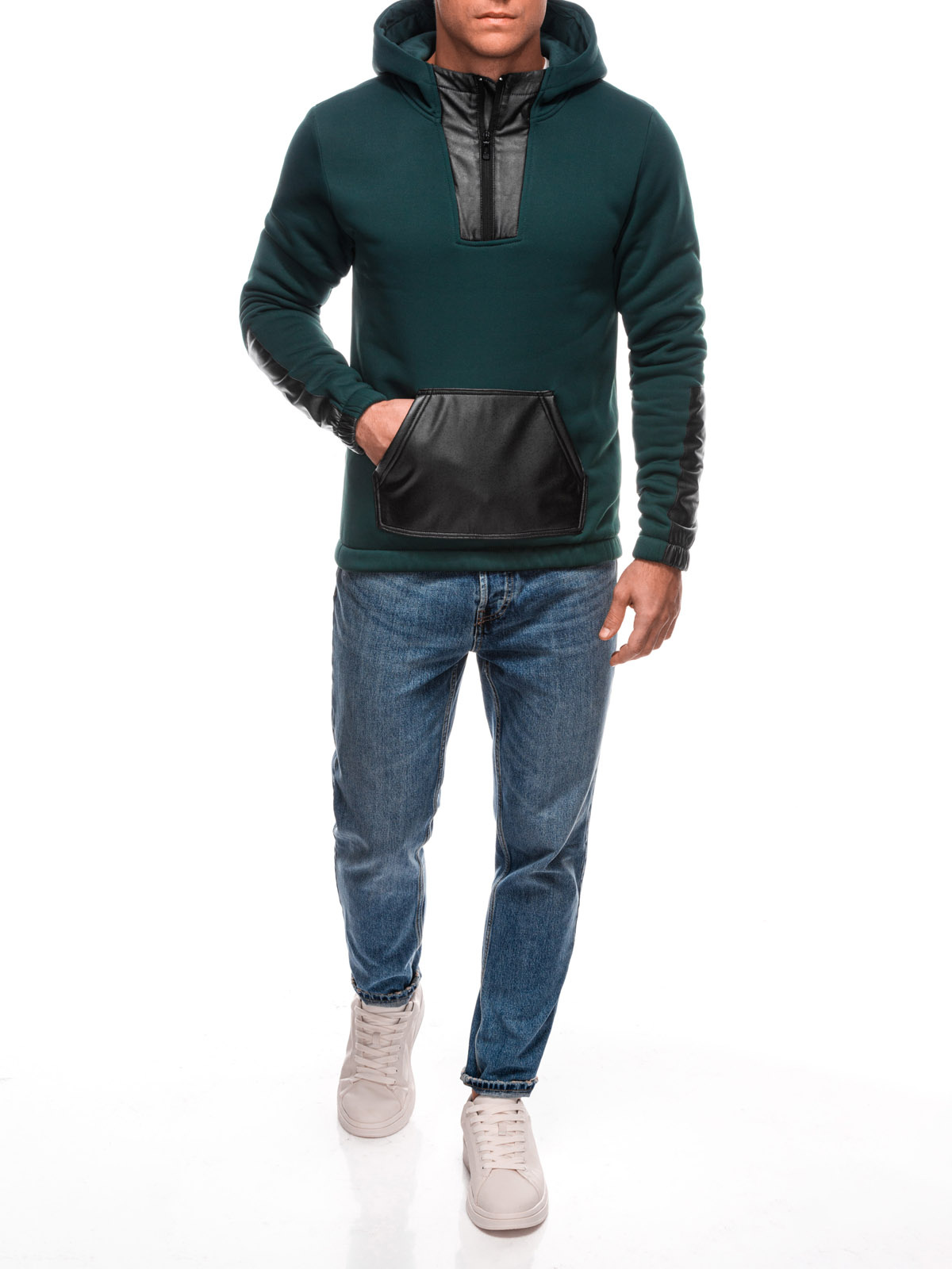 Edoti Men's zip-up sweatshirt