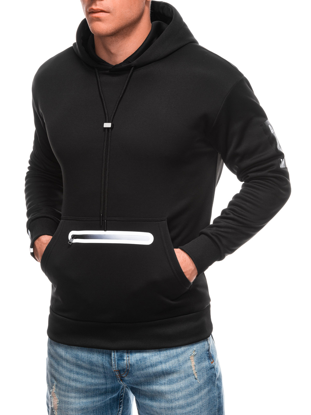 Edoti Men&#039;s zip-up sweatshirt