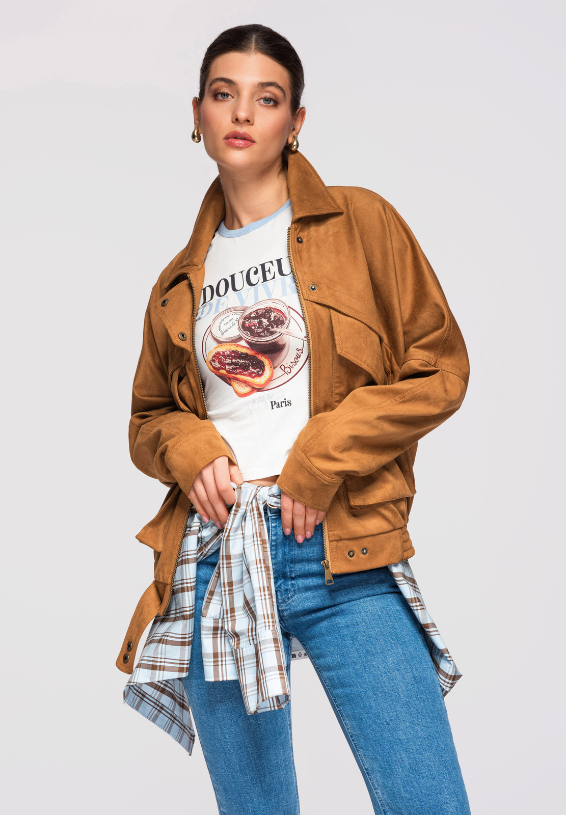 Colecția Edoti: practică pentru femei jachetă