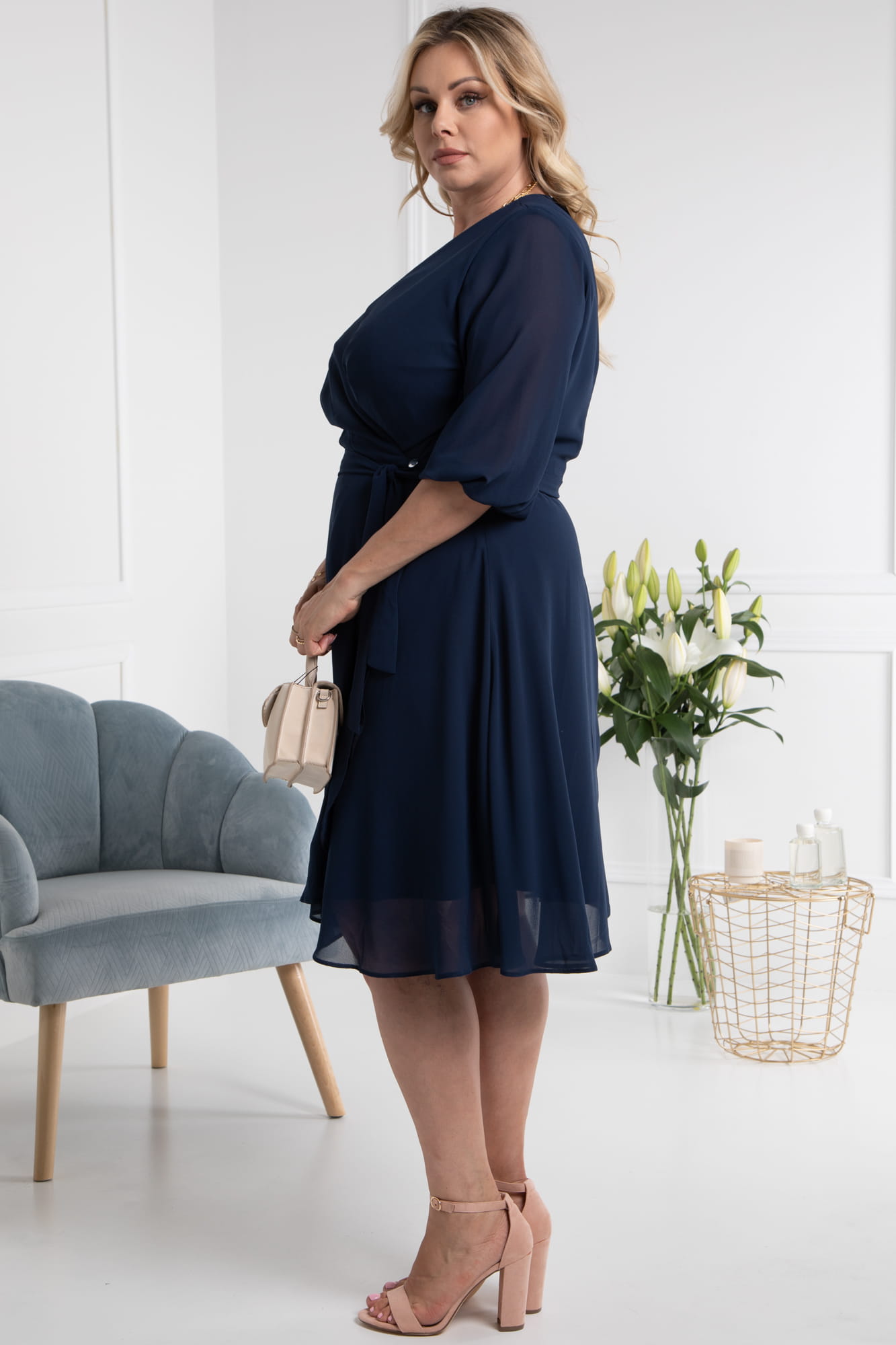 Rochie dama Karko Plus Size