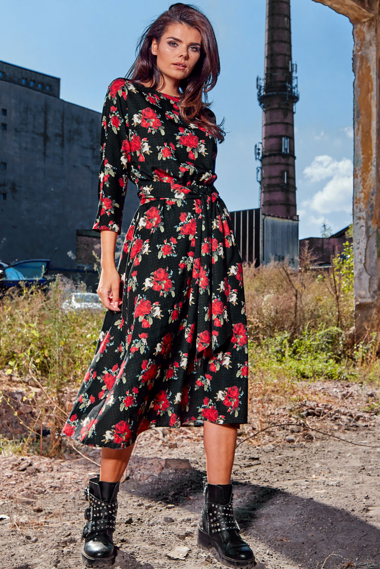 Rochie dama, Awama Flower
