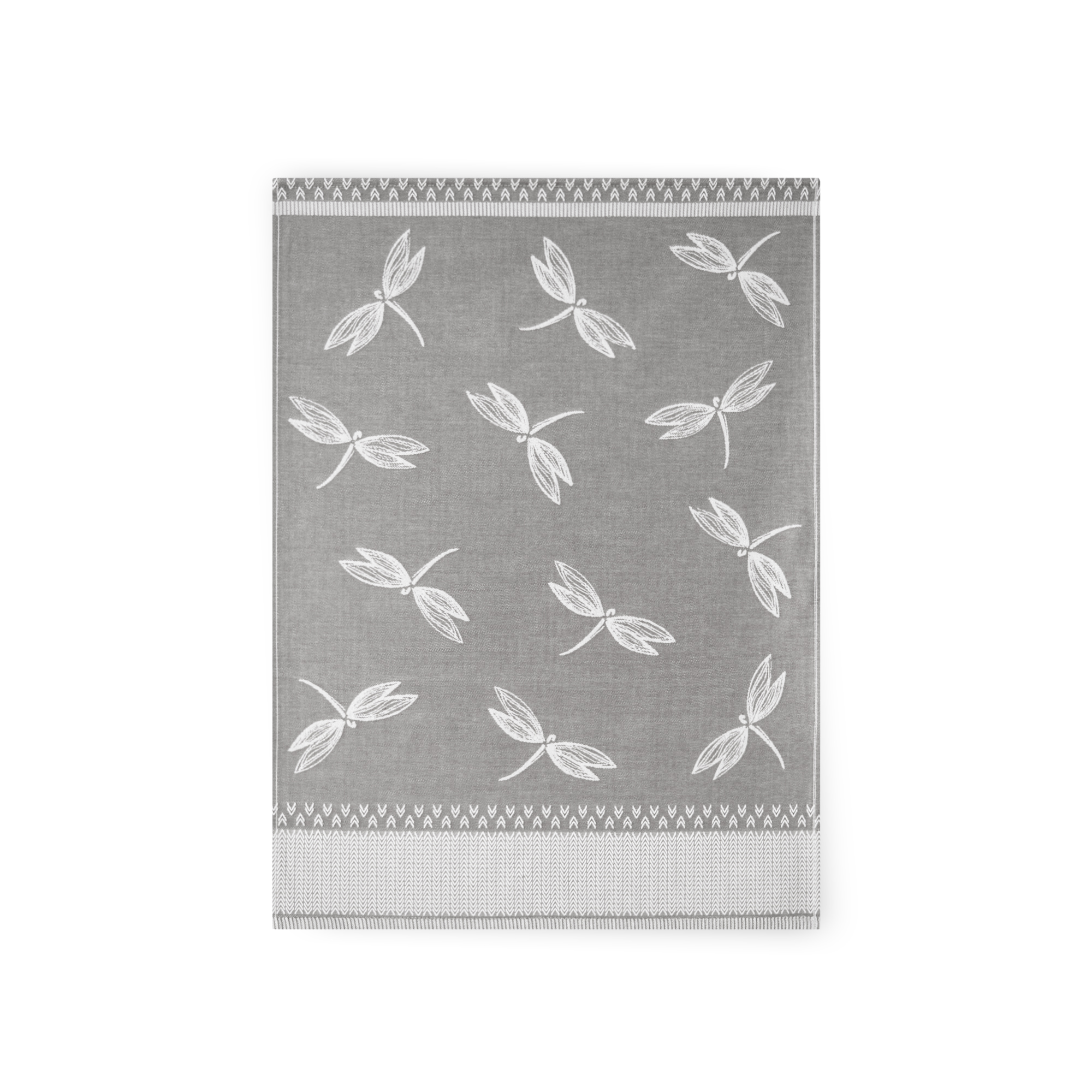 Levně Zwoltex Unisex's Dish Towel Ważki Grey/Pattern