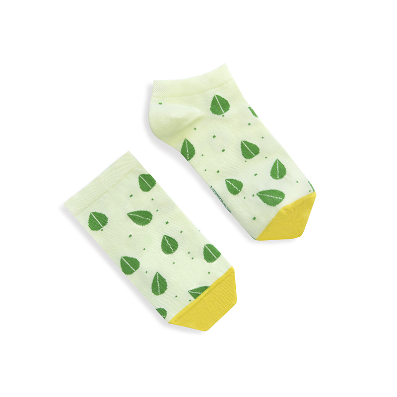 Κάλτσες μπανάνας Unisex's Socks Short Greenery