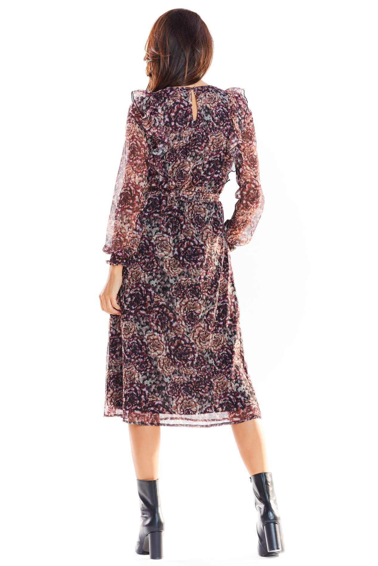 Awama Woman's Dress A314 Model 2