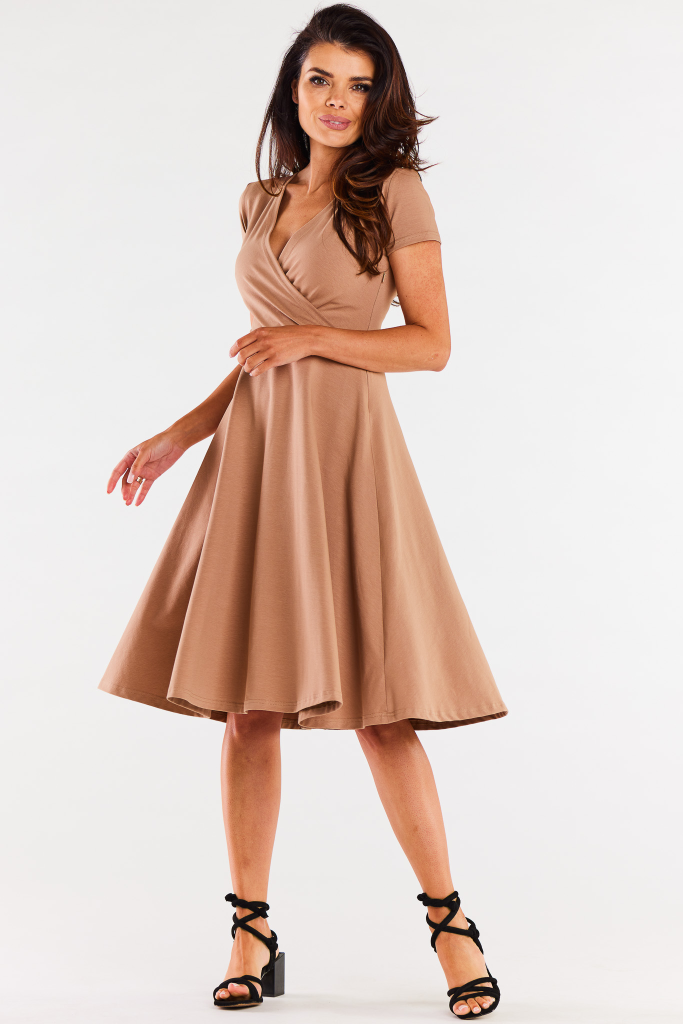 Infinite You Woman's Dress M292 Beige