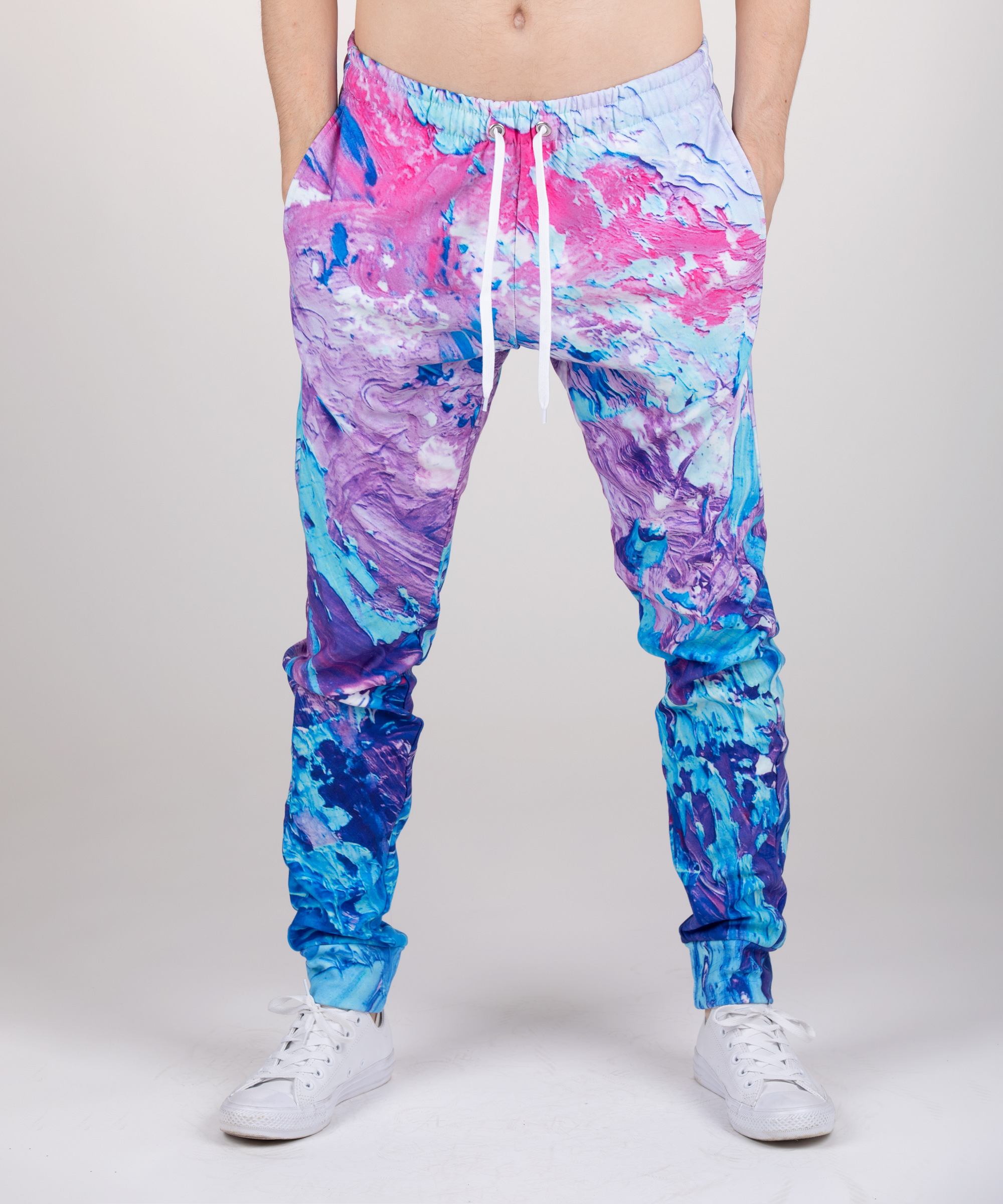 Levně Aloha From Deer Unisex's Azure Fantasy Sweatpants SWPN-PC AFD423