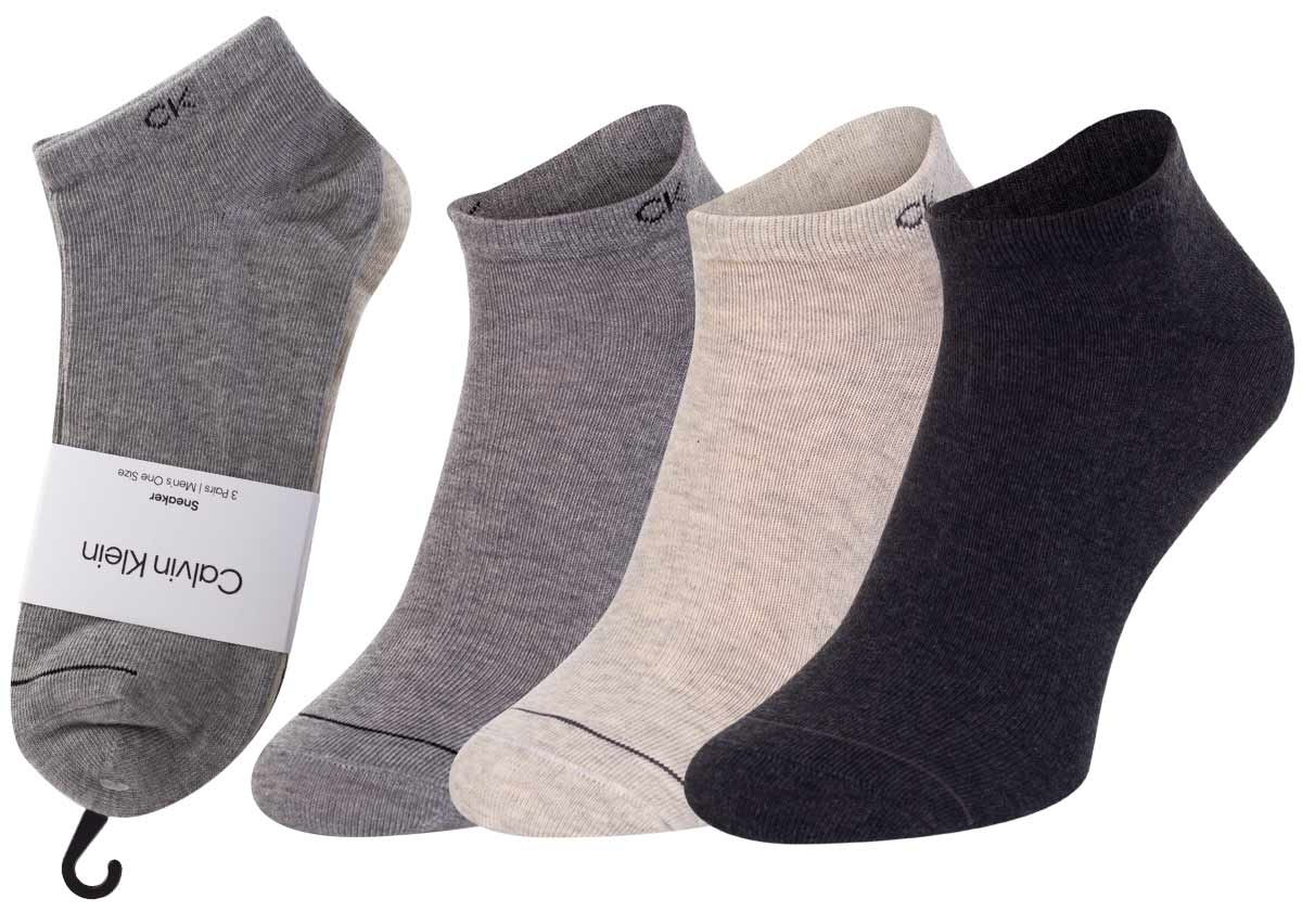 Levně Calvin Klein Man's 3Pack Socks 701218718