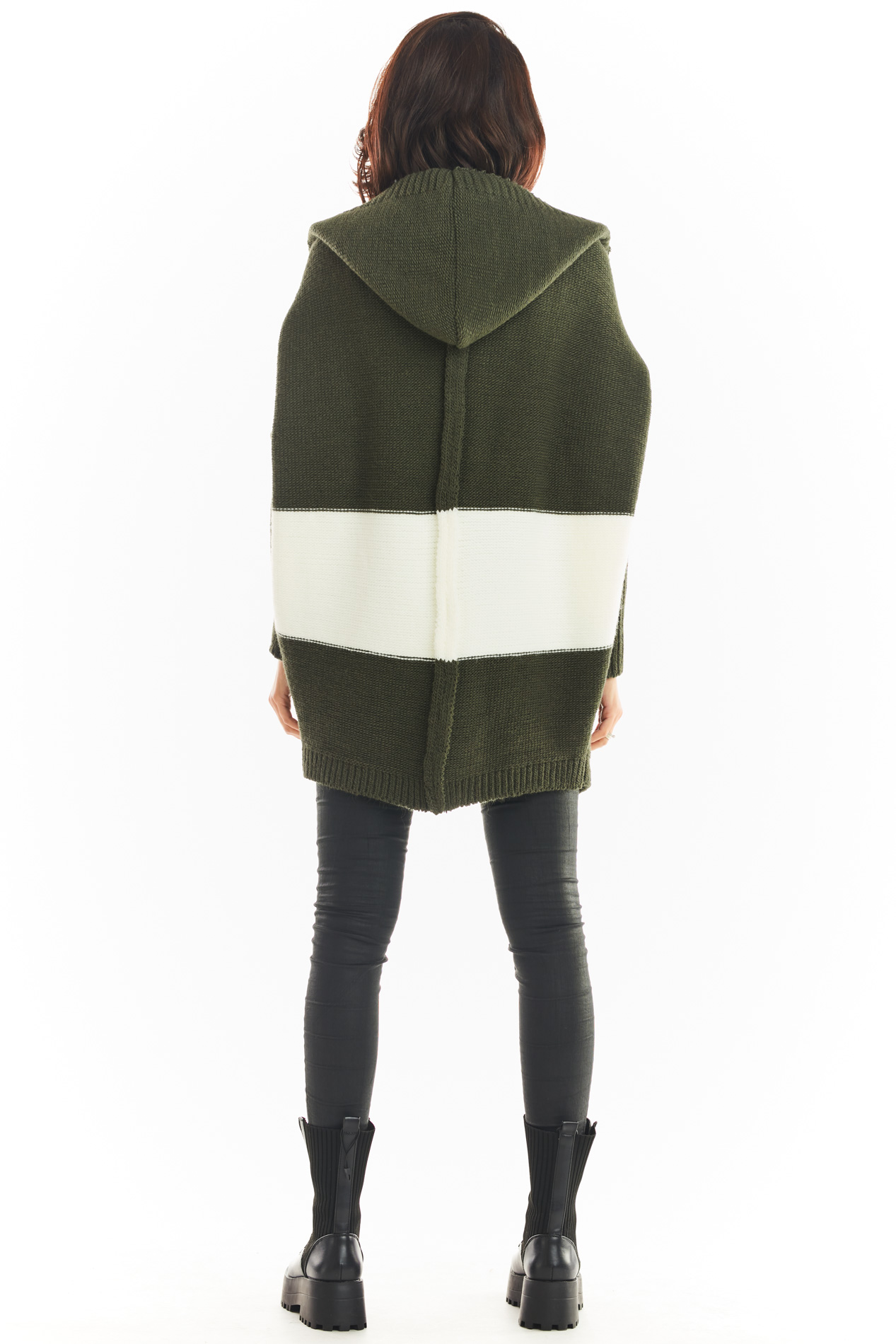 Awama Femeii pulover A392 Kaki