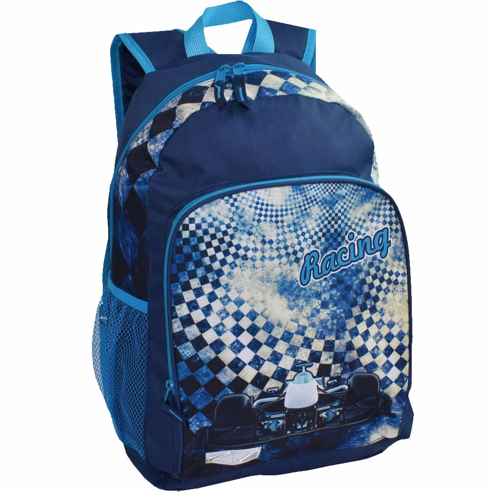 Levně Semiline Kids's Backpack 4897-7 Navy Blue/Blue