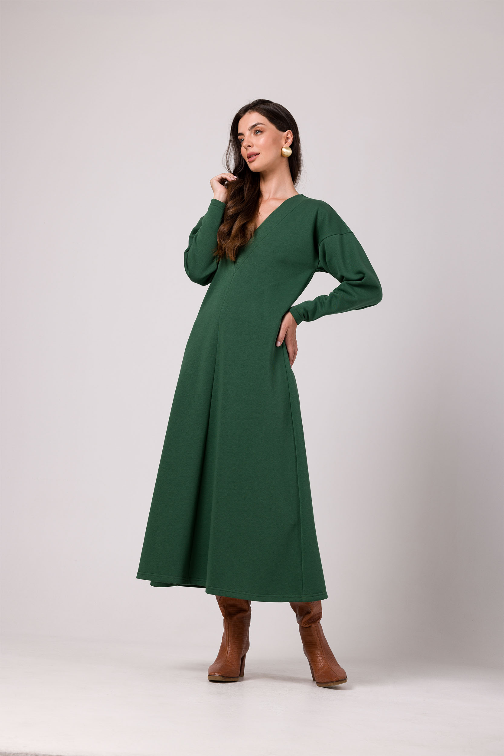 BeWear Woman's Dress B267 Grass